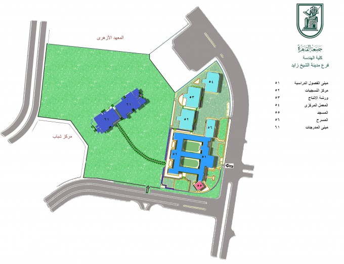 CUFE_Zayed Campus Map1